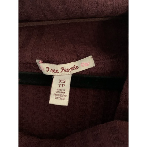 🆕 FREE PEOPLE  Juicy Long Sleeve Tunic size XS Oversized new - Picture 9 of 10